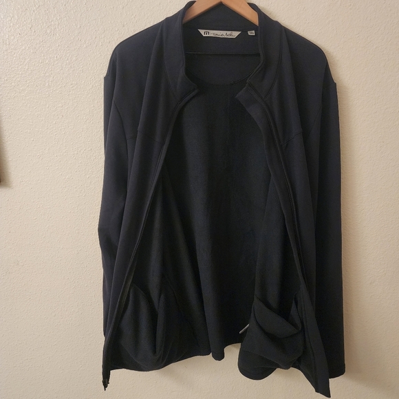 Travis Mathew Black Full Zip High-performance Jacket Mens XXL - Picture 3 of 9